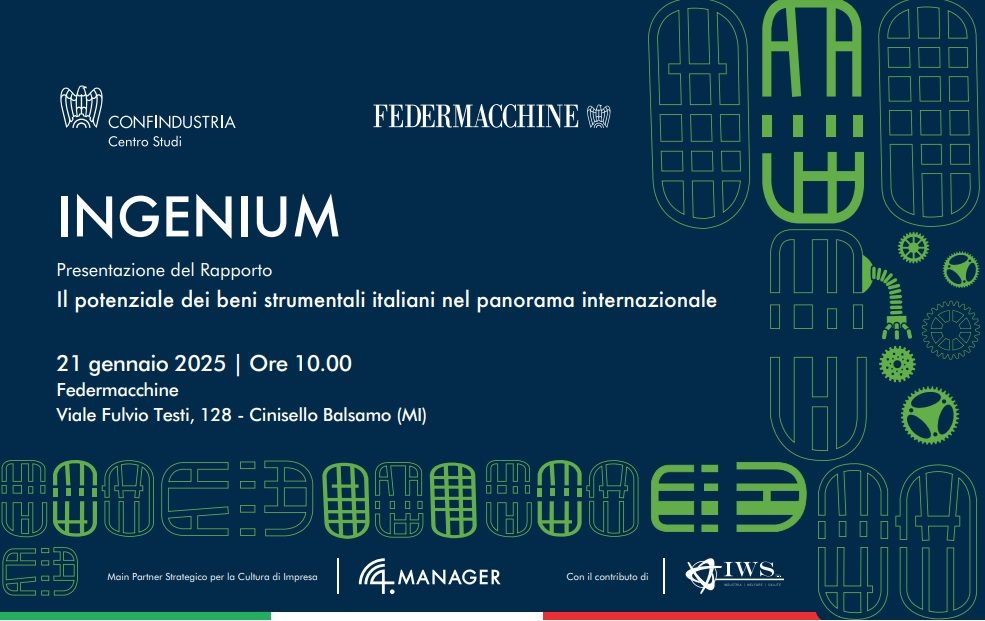 PRESENTAZIONE RAPPORTO INGENIUM FEDERMACCHINE-CONFINDUSTRIA