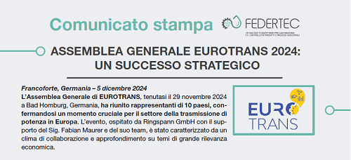 Lorenzo Cattini nominato Vicepresidente EUROTRANS