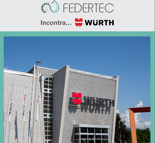 COMUNICATO STAMPA – FEDERTEC INCONTRA…. WURTH – 3 LUGLIO 2025